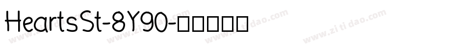 HeartsSt-8Y90字体转换