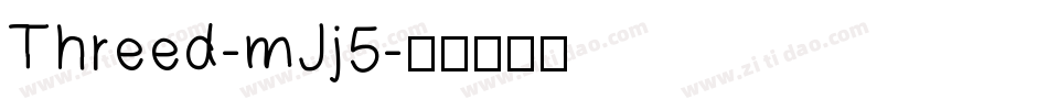 Threed-mJj5字体转换