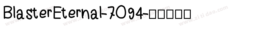 BlasterEternal-7O94字体转换
