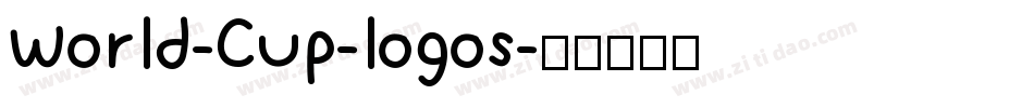 World-Cup-logos字体转换