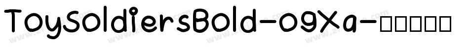 ToySoldiersBold-o9Xa字体转换