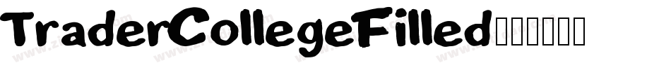 TraderCollegeFilled字体转换