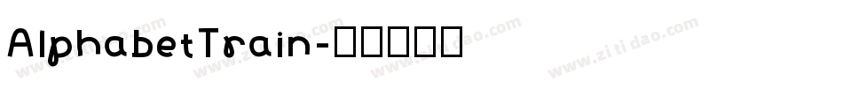 AlphabetTrain字体转换