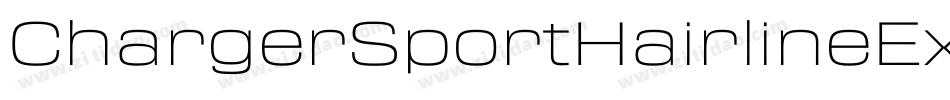 ChargerSportHairlineExtendedOblique-R2do字体转换