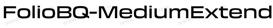 FolioBQ-MediumExtended字体转换