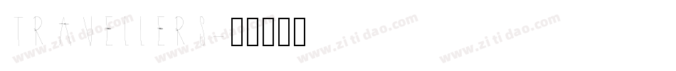 travellers字体转换