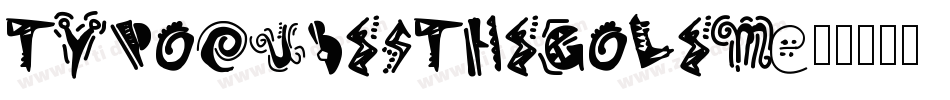TypoCubesTheGolem字体转换