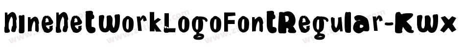 NineNetworkLogoFontRegular-Kwxp字体转换