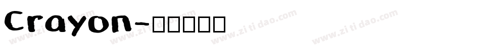 Crayon字体转换