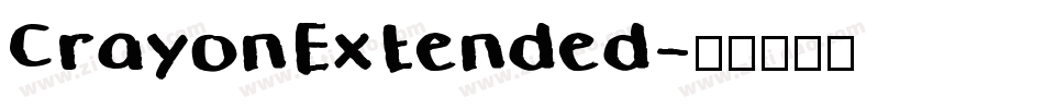 CrayonExtended字体转换