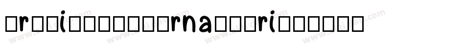ErotiqueAlternateTri字体转换