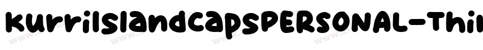 KurriIslandCapsPERSONAL-Thin字体转换
