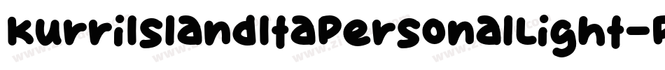 KurriIslandItaPersonalLight-PKZlB字体转换
