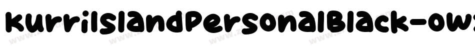 KurriIslandPersonalBlack-owxPB字体转换