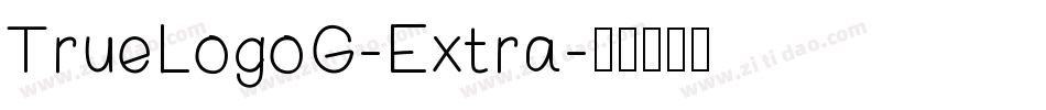 TrueLogoG-Extra字体转换