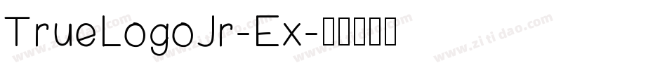 TrueLogoJr-Ex字体转换