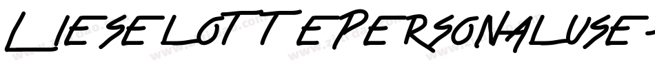 LieselottePersonaluse-6Kwx字体转换