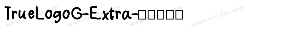 TrueLogoG-Extra字体转换
