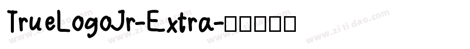 TrueLogoJr-Extra字体转换
