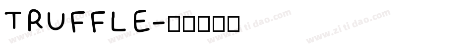 TRUFFLE字体转换