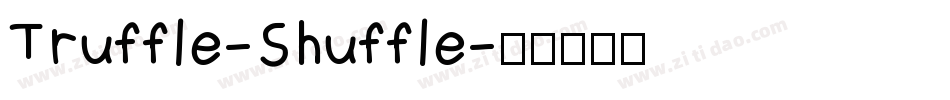 Truffle-Shuffle字体转换