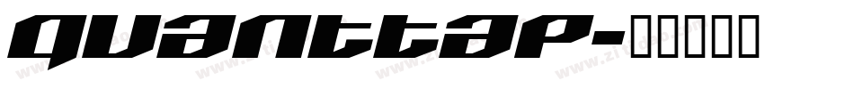 quanttap字体转换
