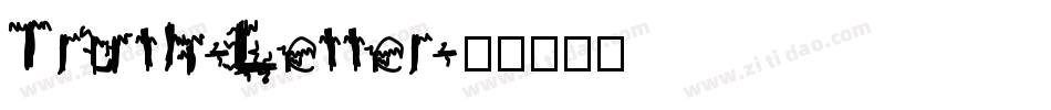 Truth-Letter字体转换