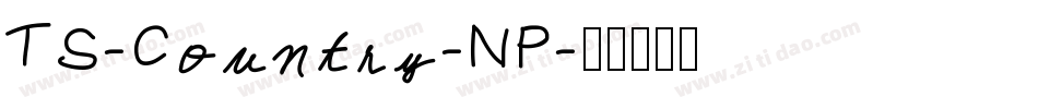 TS-Country-NP字体转换