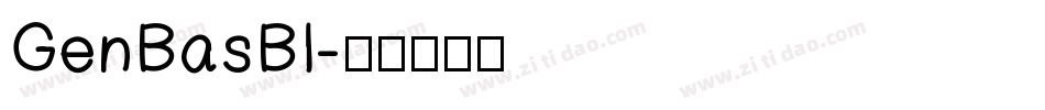 GenBasBI字体转换