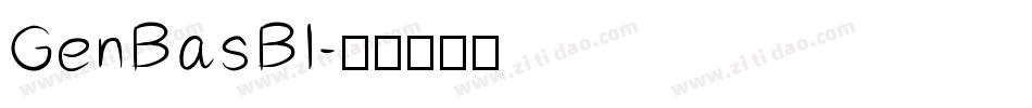 GenBasBI字体转换