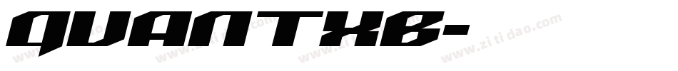 QUANTXB字体转换