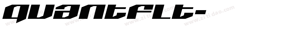quantflt字体转换