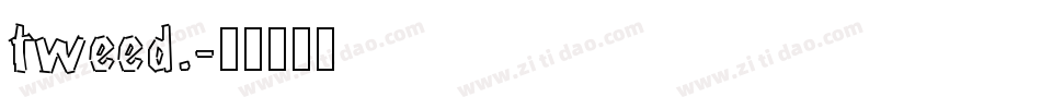 tweed.字体转换