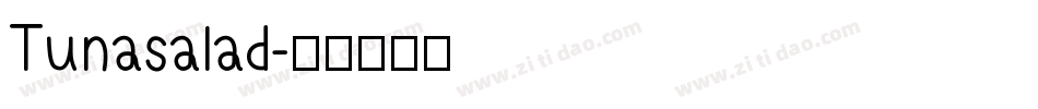 Tunasalad字体转换