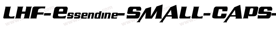 LHF-Essendine-SMALL-CAPS字体转换