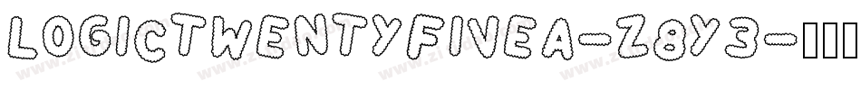 LogicTwentyFiveA-z8Y3字体转换