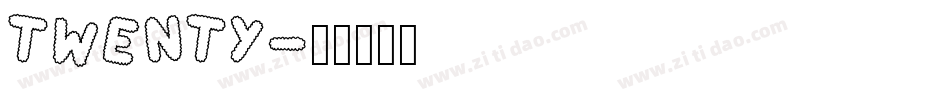 Twenty字体转换