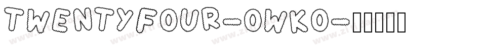 TwentyFour-OwKO字体转换