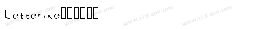 Letterine字体转换
