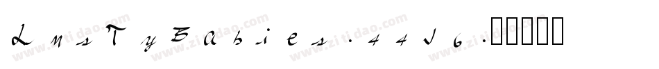 LmsTyBabies-44J6字体转换