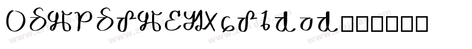 OakParkExtruded字体转换