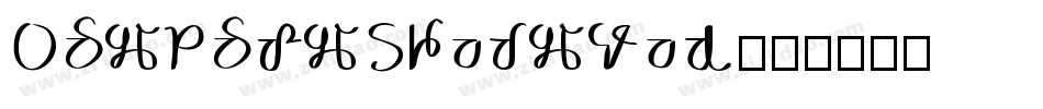 OakParkSpeckled字体转换