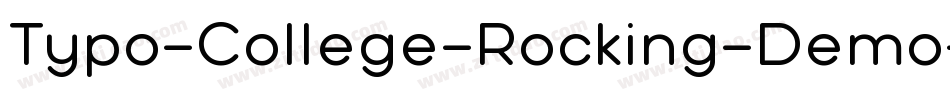 Typo-College-Rocking-Demo字体转换