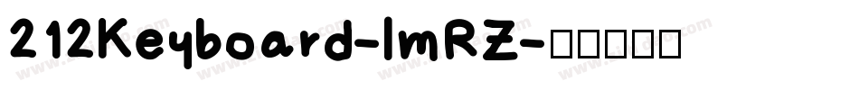 212Keyboard-lmRZ字体转换