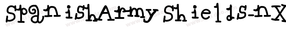 SpanishArmyShields-nX8P字体转换