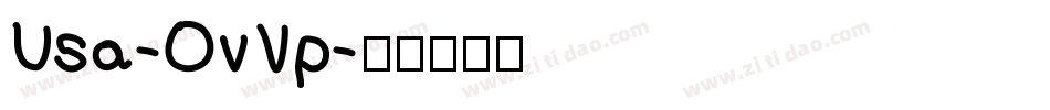 Usa-OvVp字体转换