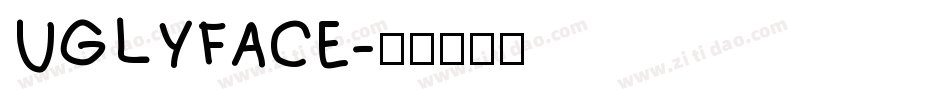 UGLYFACE字体转换