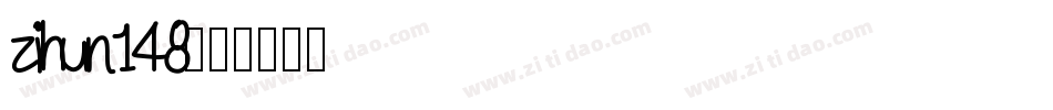 zihun148字体转换
