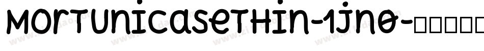 MortUnicaseThin-1jn0字体转换