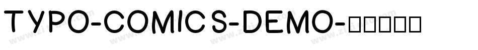 TYPO-COMICS-DEMO字体转换